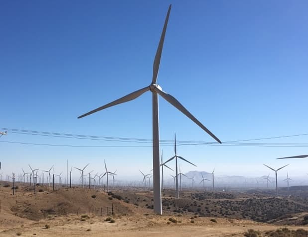 Wind and solar visual