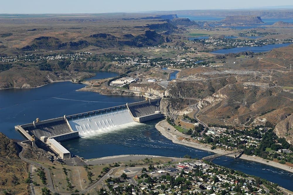 Grand Coulee Dam in the Pacific Northwest